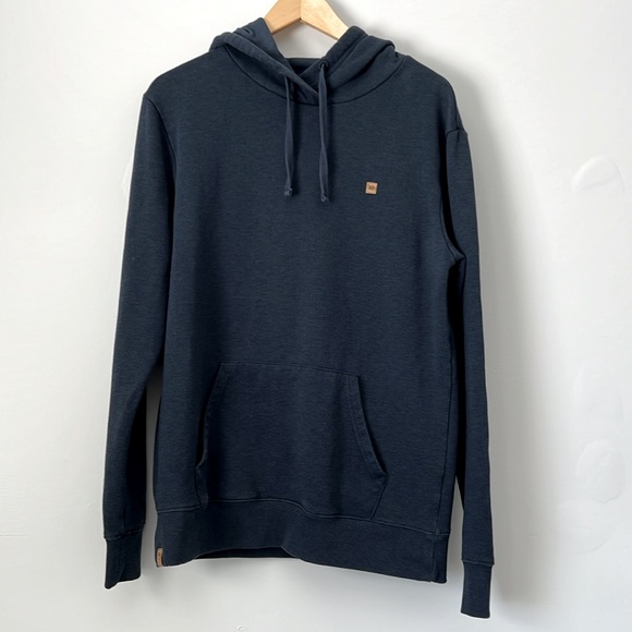 TENTREE Navy Treefleece Super Soft Hoodie, US M/L. - Picture 2 of 11